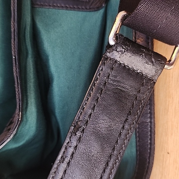 Coach Black Monogram Messenger Bag - Picture 14 of 16